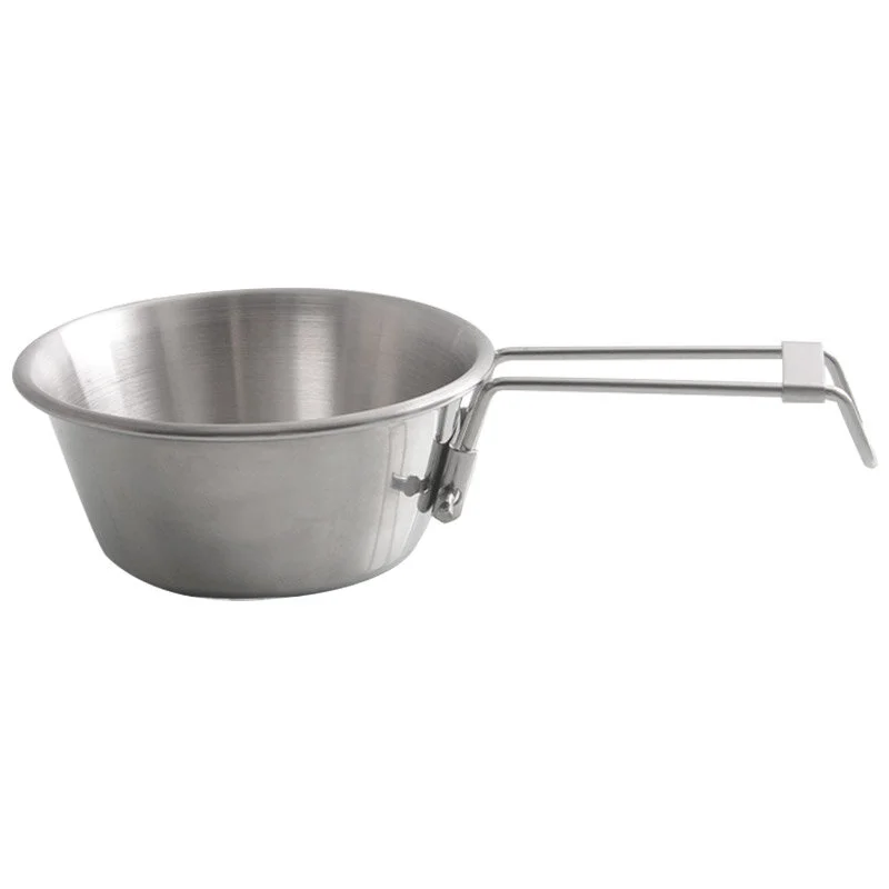 Mallony Миска складная походная Camp-S17 из нержавеющей стали, объём: 300мл. 106946-SK