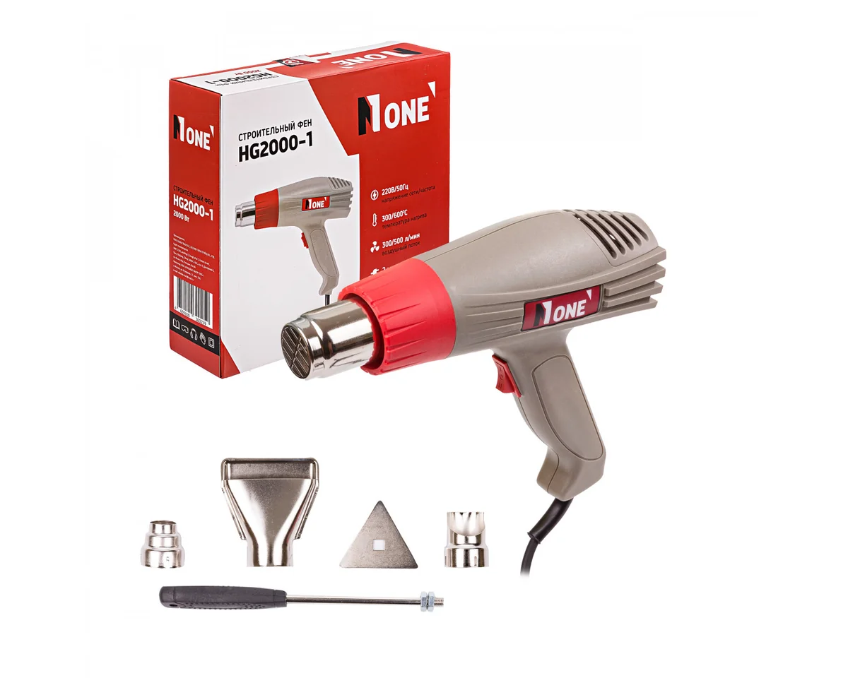 Number One Электрофен None 3 полож,2кВт,50-600градусов HG2000-1