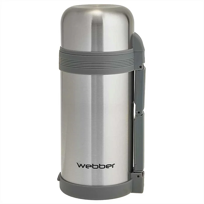 WEBBER Термос 1200 мл BE-18011T серый
