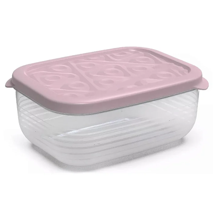 DELTA Контейнер прямоугольный Flexo 1,9 л 69792 розовый