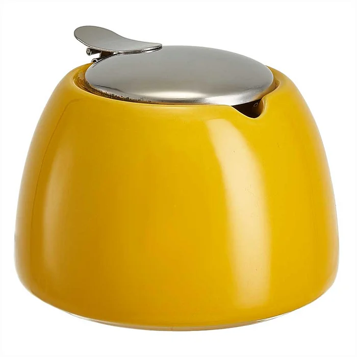 ROSARIO Сахарница 450 мл Ф19-130E желтая