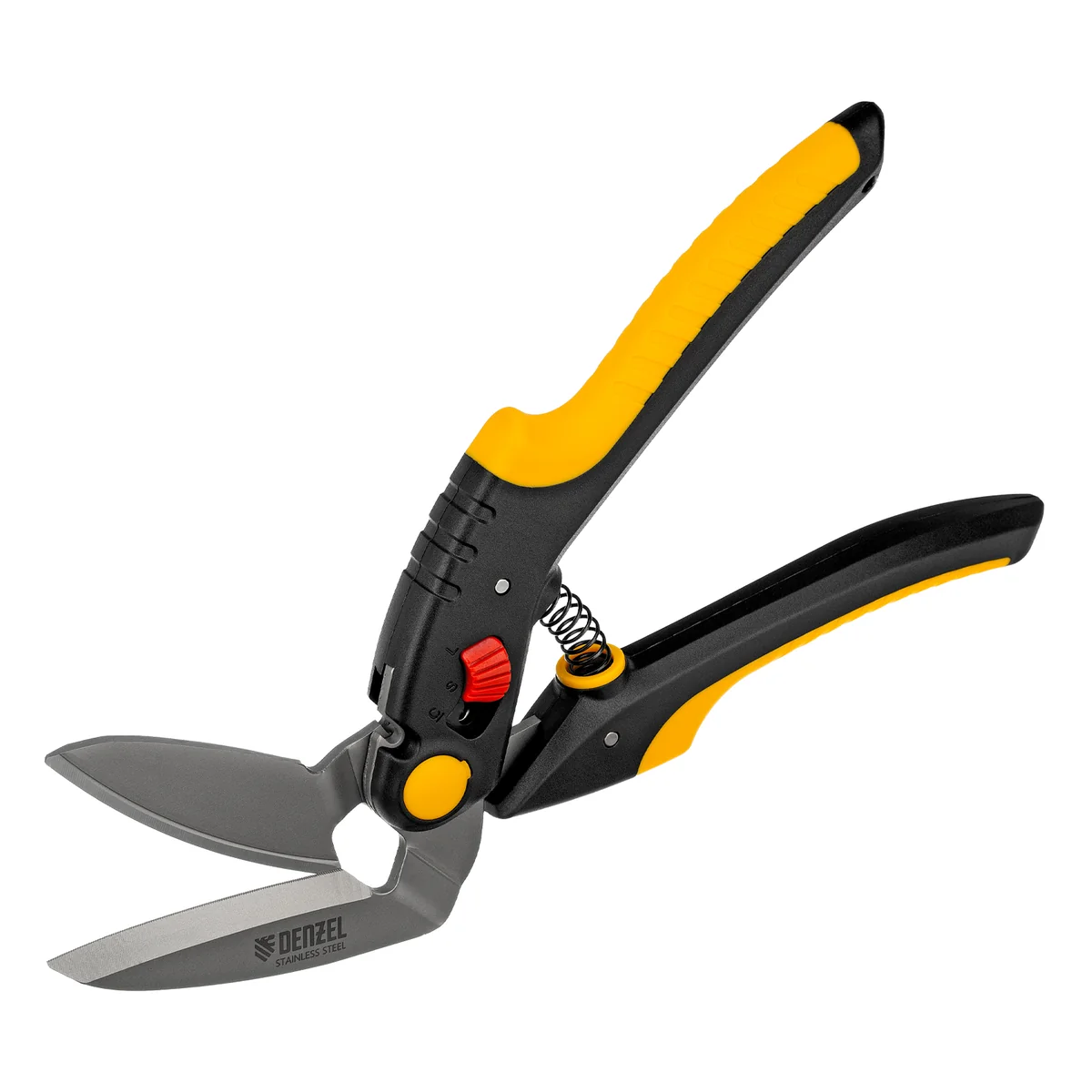 Denzel Ножницы для напольных покрытий, 250 мм, нержавеющая сталь, функция перерезания 78311