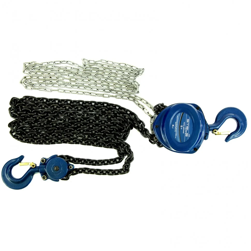 Stels Таль цепная, 5 т, h подъема 3 м, расстояние между крюками 600 мм 51948