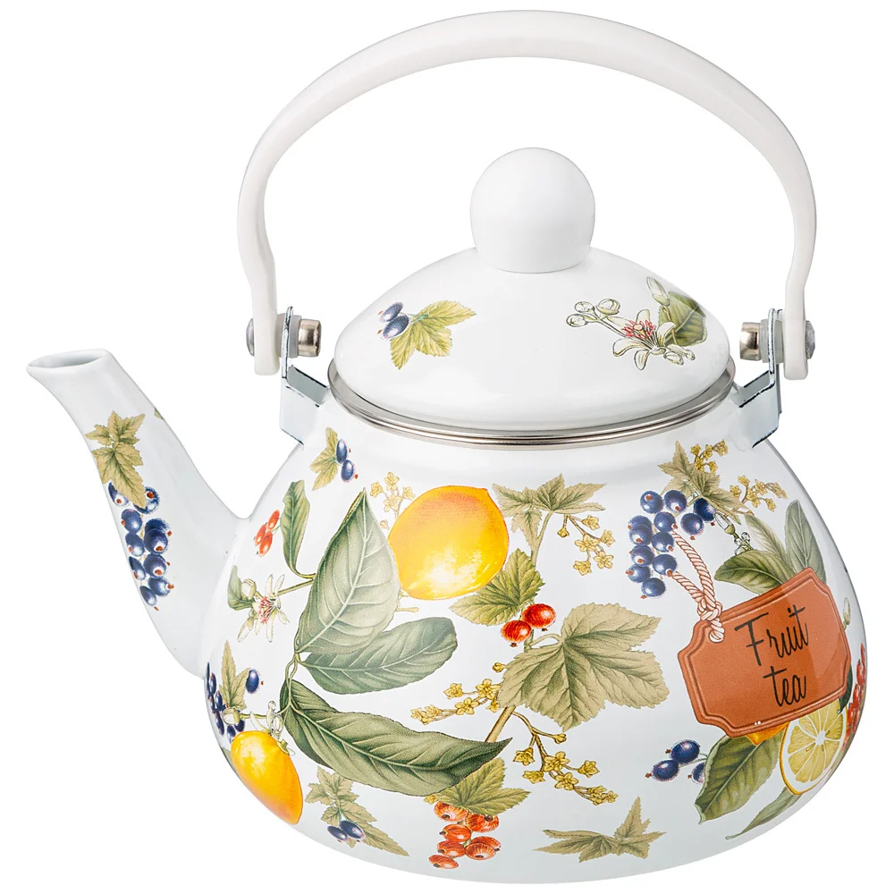 Lefard Чайник Agness Эмалированный Серия "фруктовая Корзина", 1,3 Л. 934-585