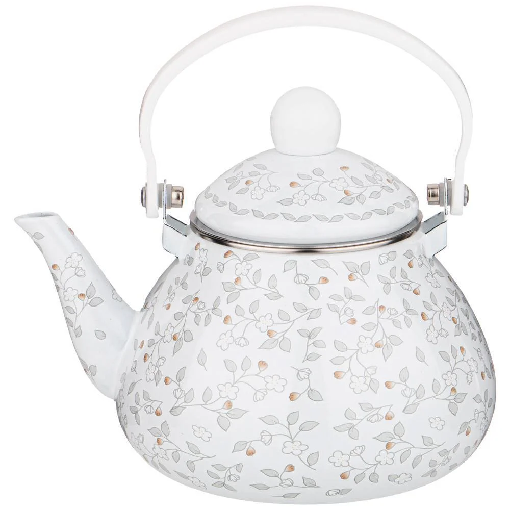 Lefard Чайник Agness Эмалированный Со Съемным Фильтром Из Нжс, Серия "вивьен" 1,3 Л. 934-435