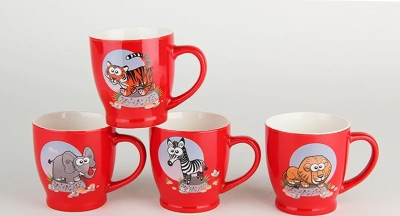 КОРАЛЛ Кружка 230мл. Забавные животные ZC01-AL32