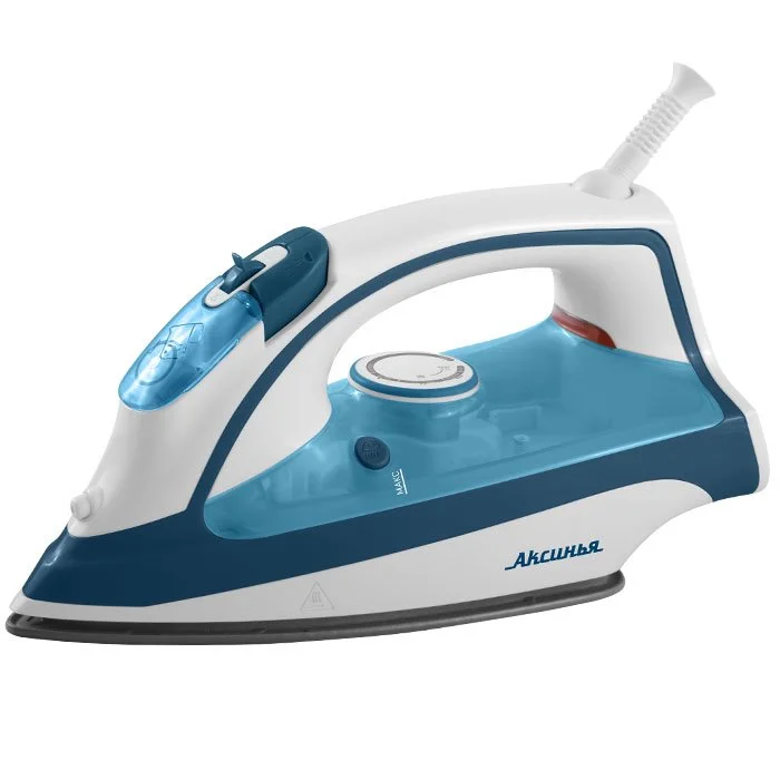 АКСИНЬЯ Утюг 2400W КС 3002 белый с синим