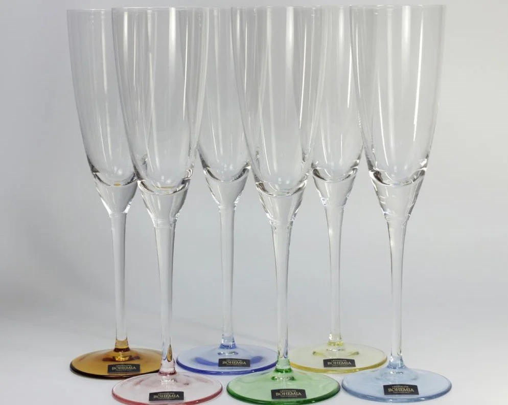 BOHEMIA Набор бокалов для шампанского Aрлекино 180 мл. (6 шт.) 9BL/99999/9/72R93/314-611