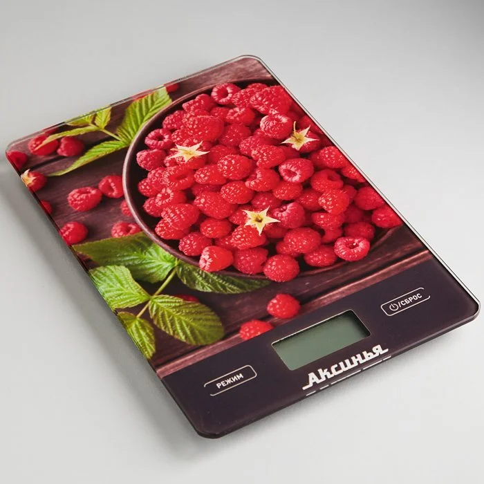 АКСИНЬЯ Весы кухонные Сочная малина КС 6502