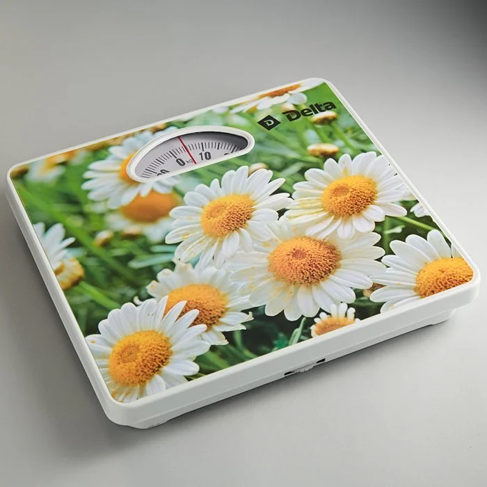 DELTA Весы напольные механические Ромашки D 9401