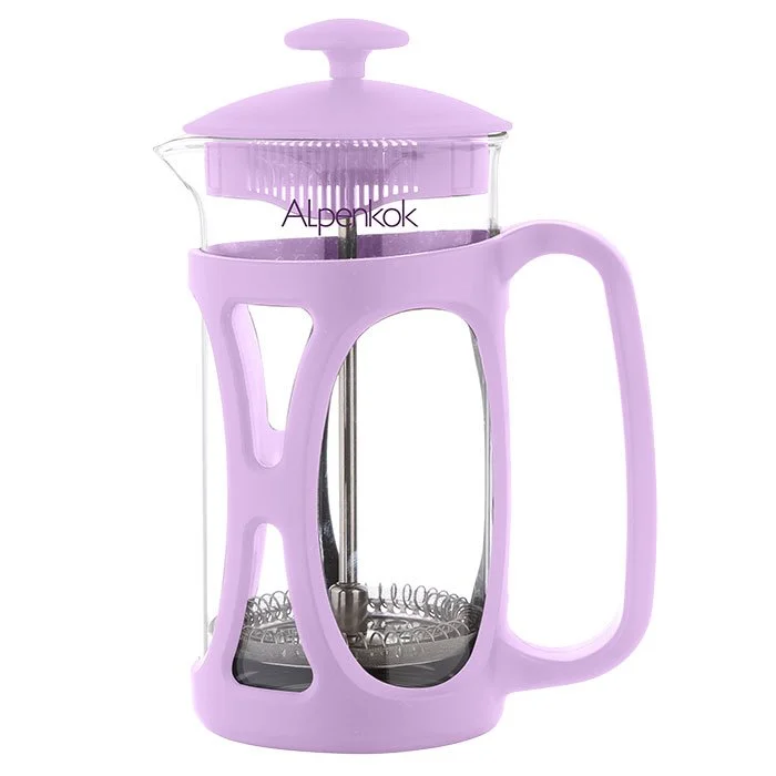 ALPENKOK Френч-пресс 1000 мл. АК 703/10 лавандовый