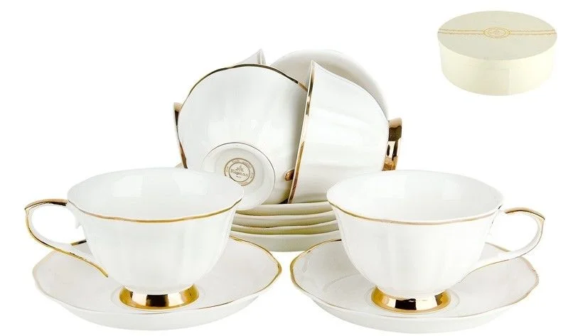 КОРАЛЛ Набор чайный 12 пр. Грация 620-1(6/12)