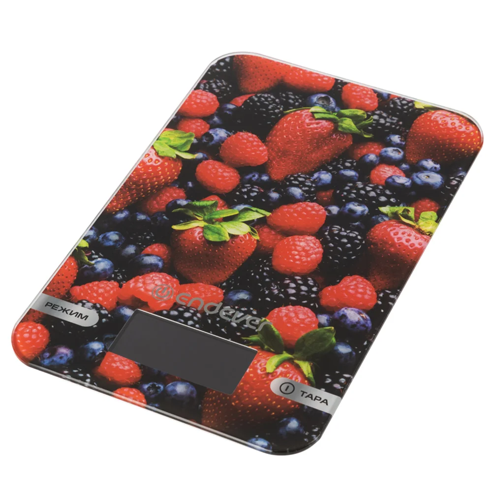 ENDEVER Весы кухонные Skyline KS-528 рисунок Ягоды