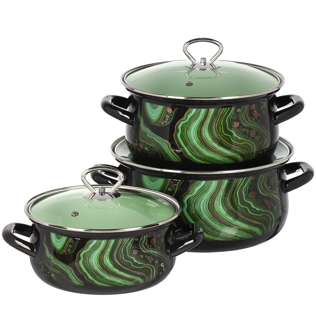 КМК Набор "Талисман-1-Экстра стиль" черн. 2л, 3л, 4л