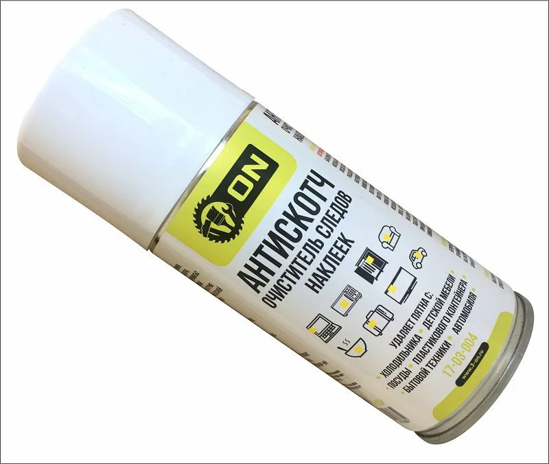 ON Очиститель следов наклеек АНТИСКОТЧ 210 мл
