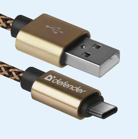 DEFENDER Кабель TYPE-C 1M 87812