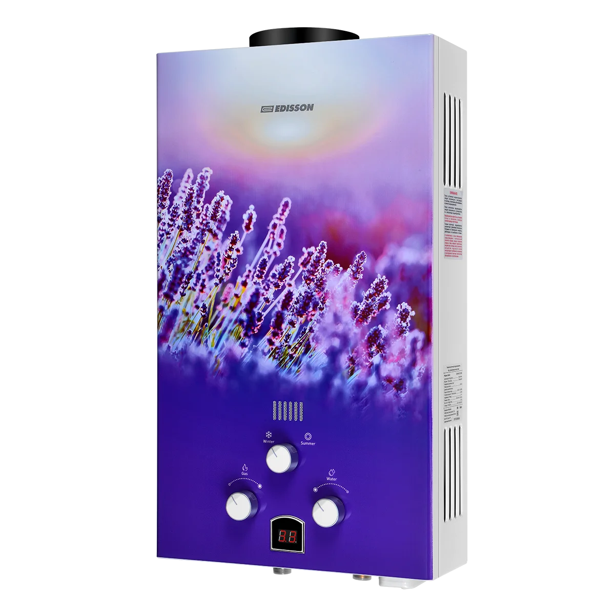 EDISSON Газовая колонка E 20 GD (Лаванда)