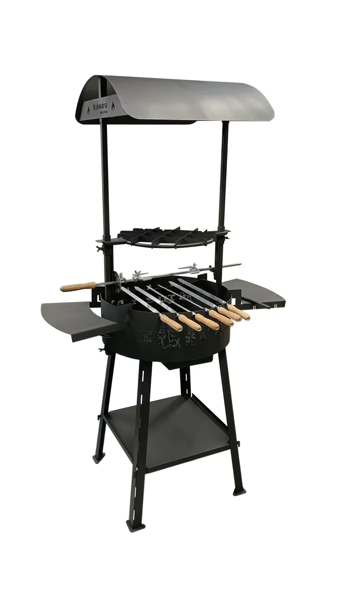 KUKMARA Печь садовая с вертелом пс01в