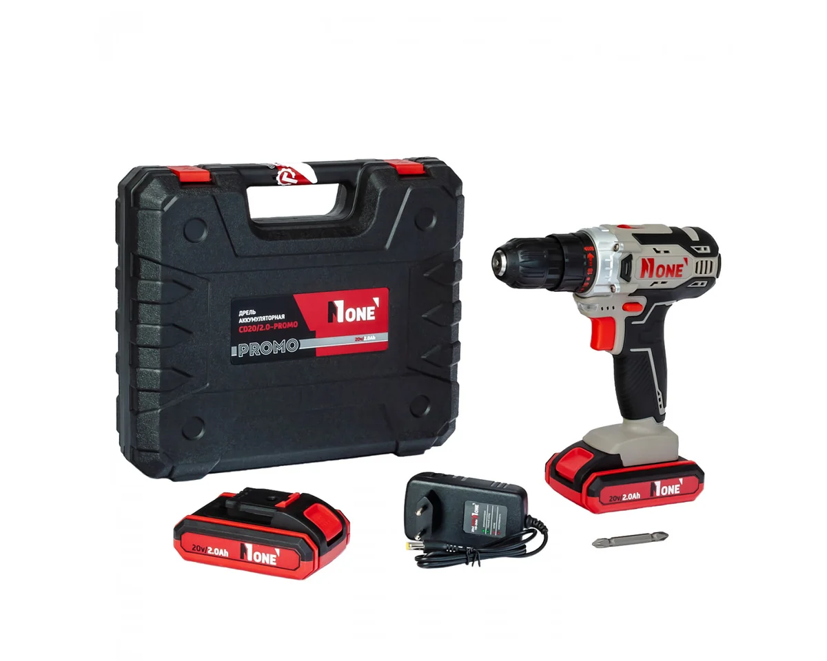 Number One Аккумуляторная дрель 20V CD20/2-PROMO