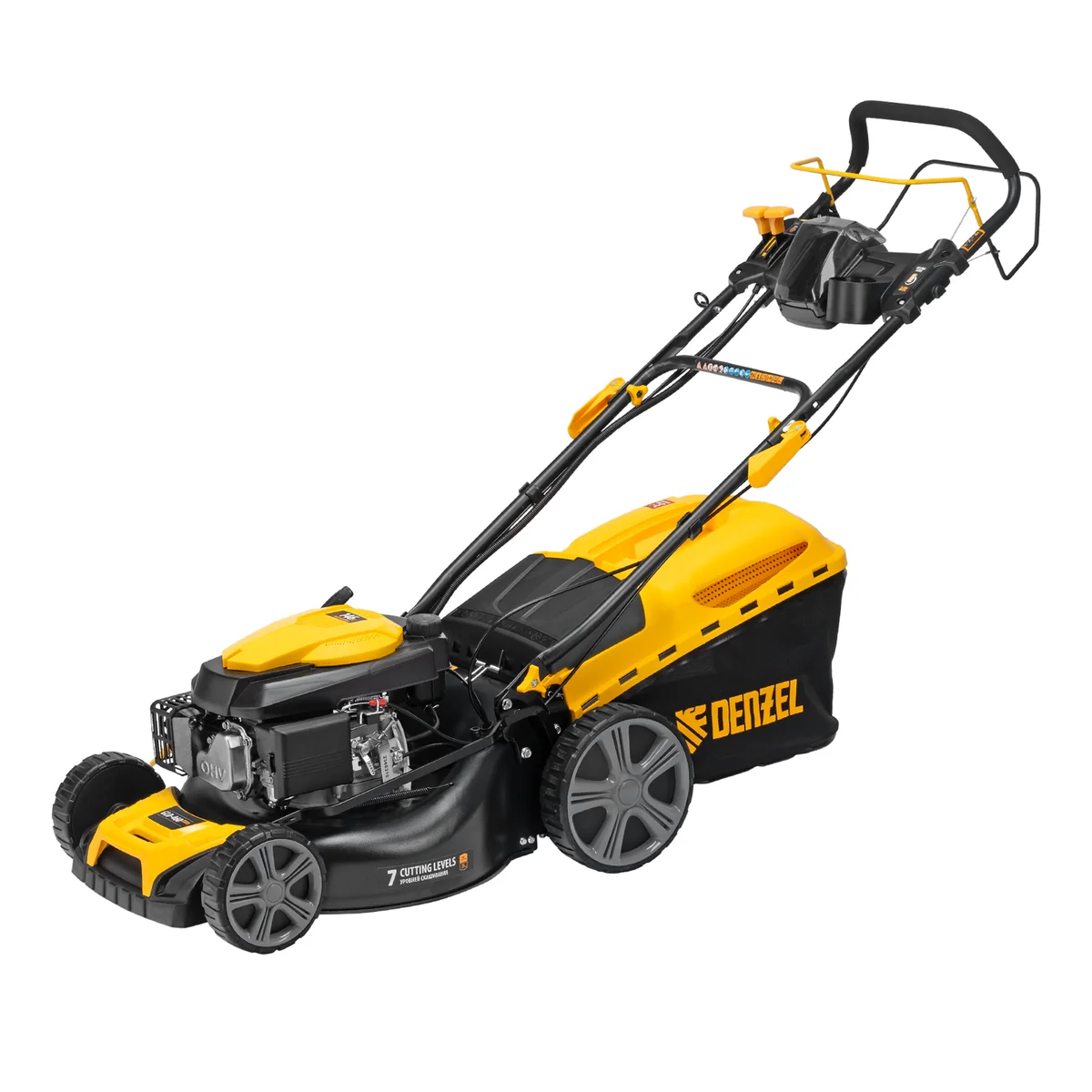 Denzel Газонокосилка бензиновая GLD-460SP-VE 58809