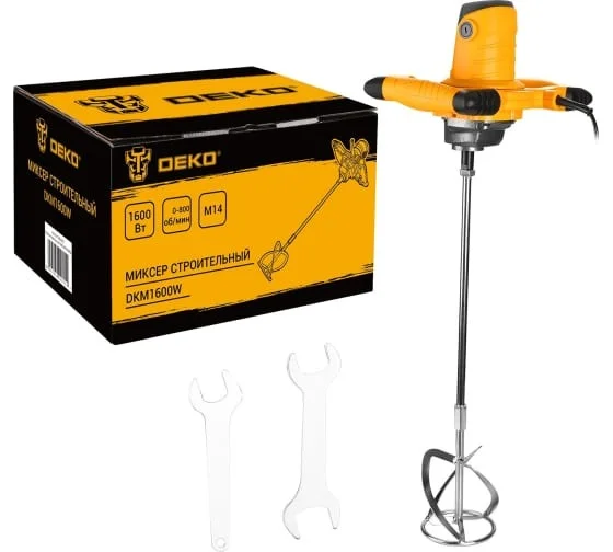 DEKO Миксер строительный DKM1600W 065-0622
