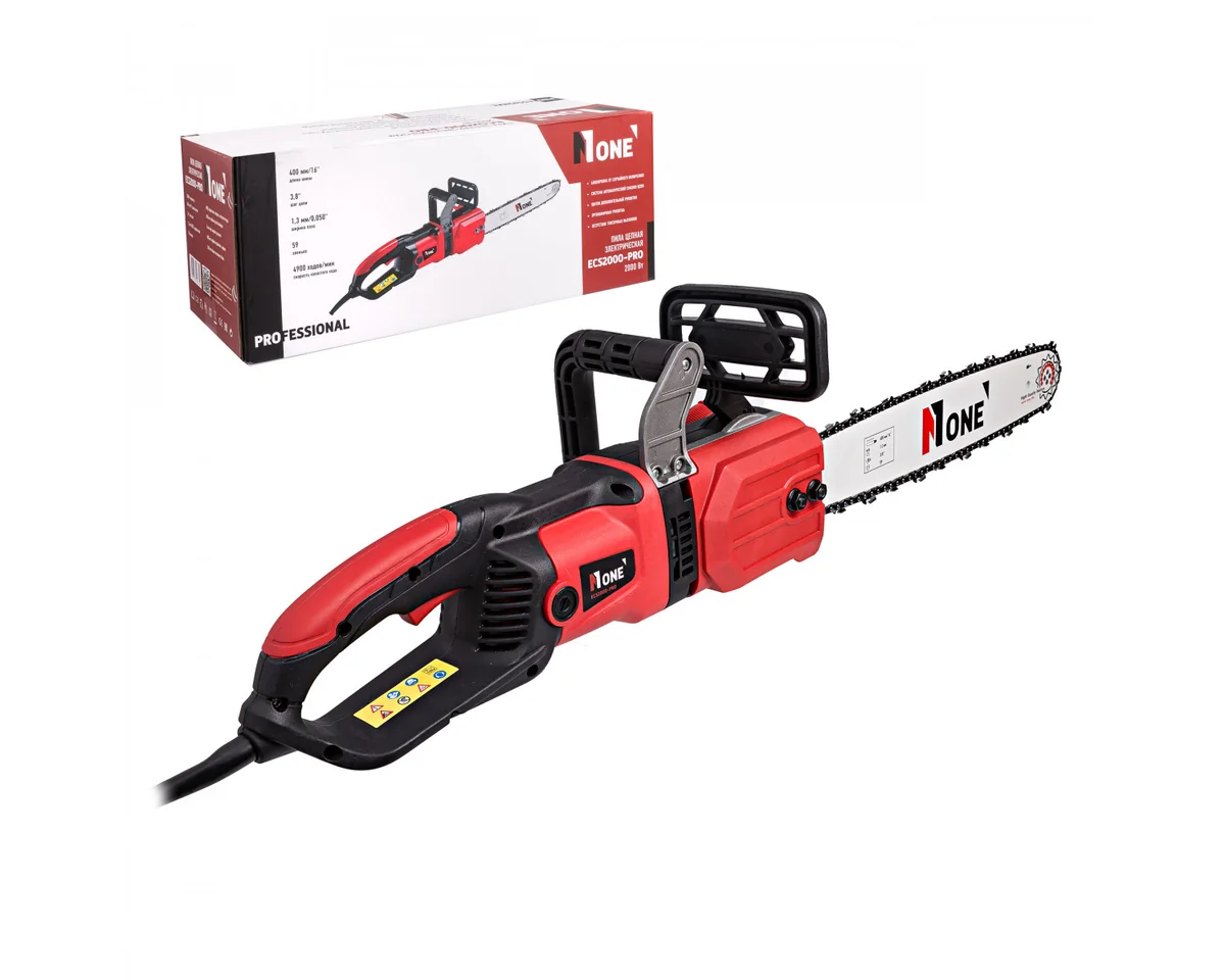 Number One Пила цепная электр 2000Вт ECS2000-PRO