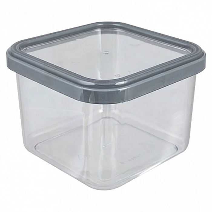 DELTA Банка для сыпучих продуктов 0,6 л 4326605 серая