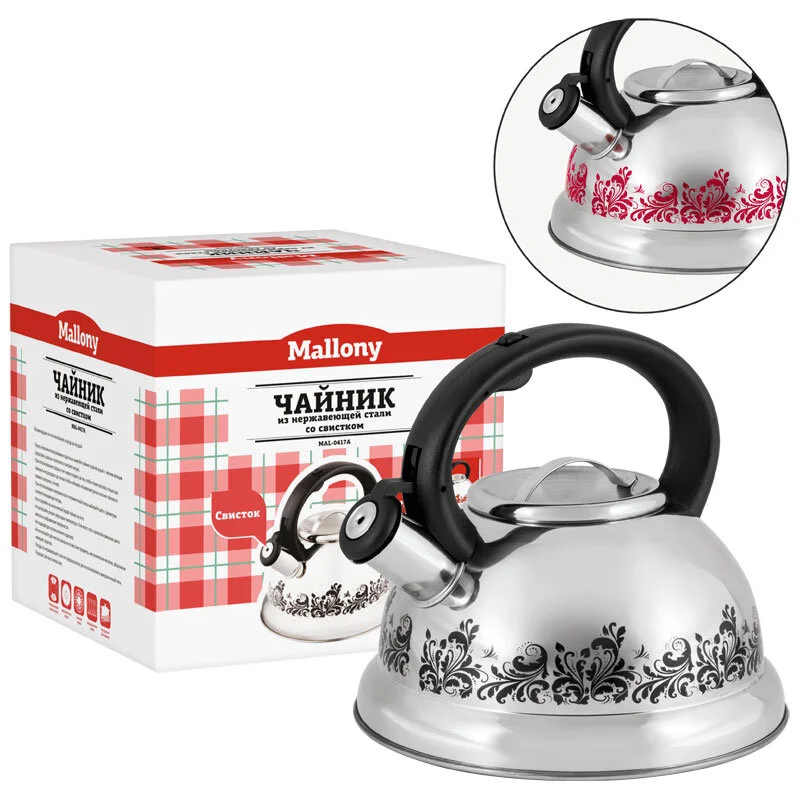 MALLONY Чайник 3,0л. MAL-0417A