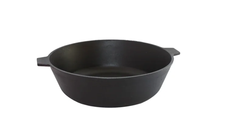 Kukmara Сковорода литая чугунная 26 х 6 см с двумя ушками у6060