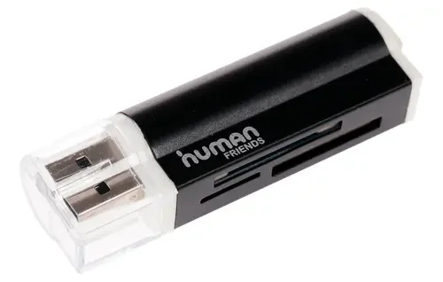CBR Картридер Human Friends Lighter Black USB 2.0