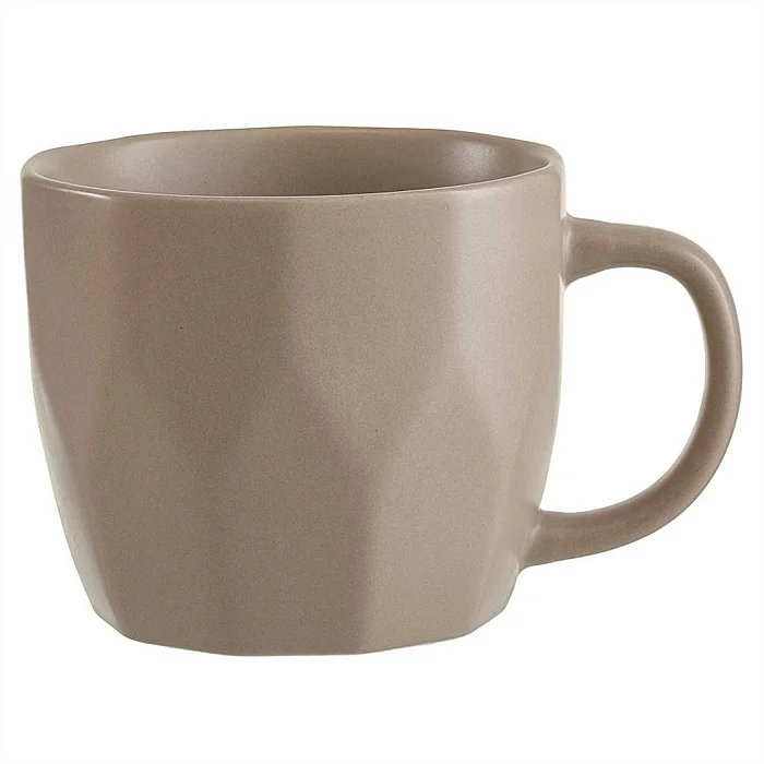 ROSARIO Кружка 400 мл Ф11-034L серо-коричневый