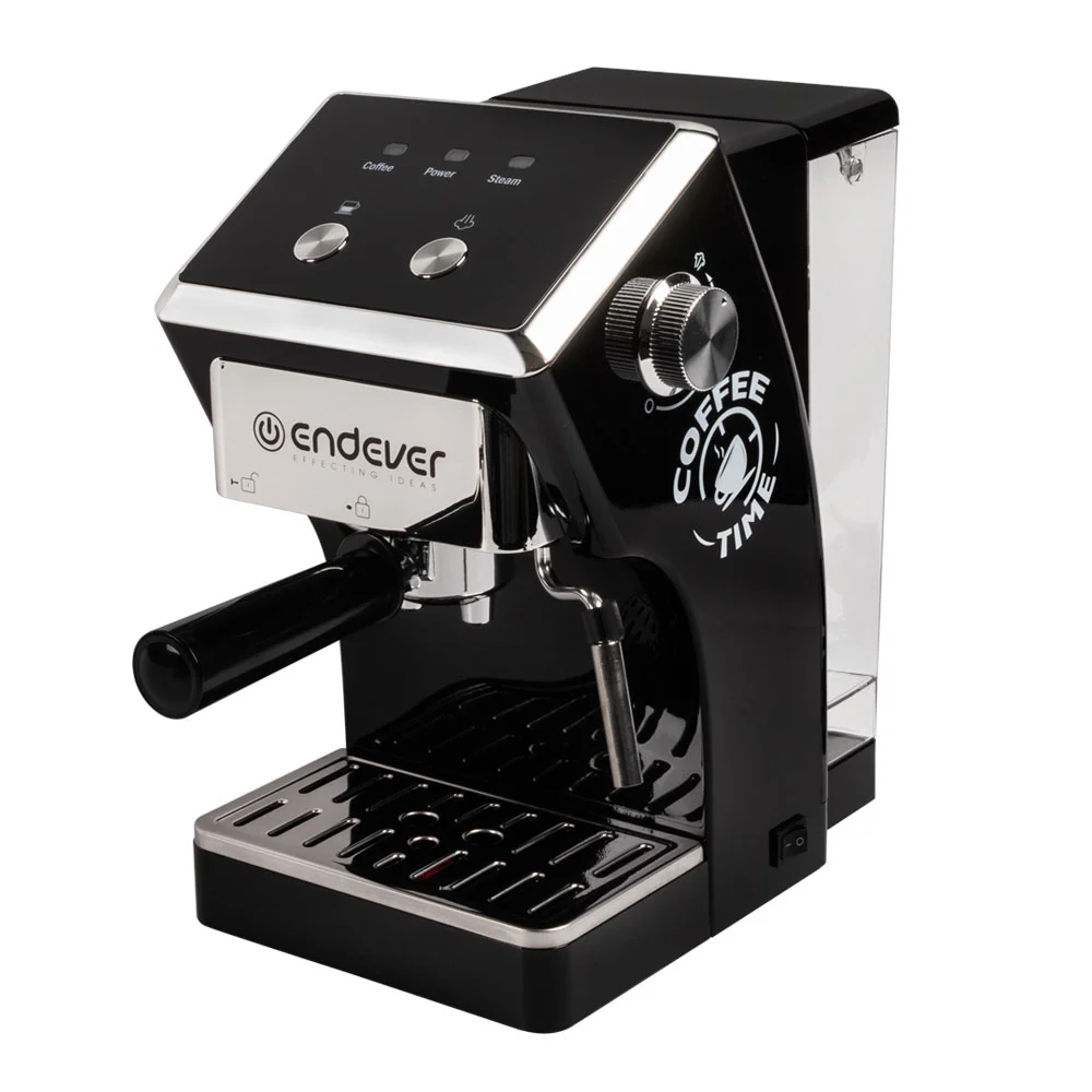 ENDEVER Кофеварка рожкового типа Costa-1085 черный