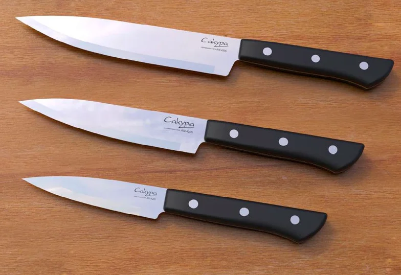 Libra-plast Набор Ножей Сакура Малый (21. 23.5, 26.5 См.) КН-124