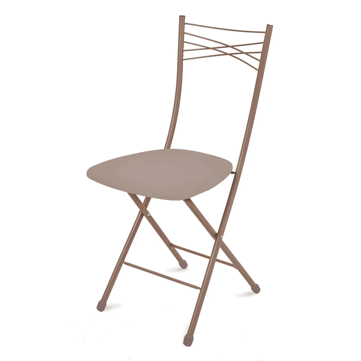 НИКА Стул складной ССН1/13 коричневый/коричневый