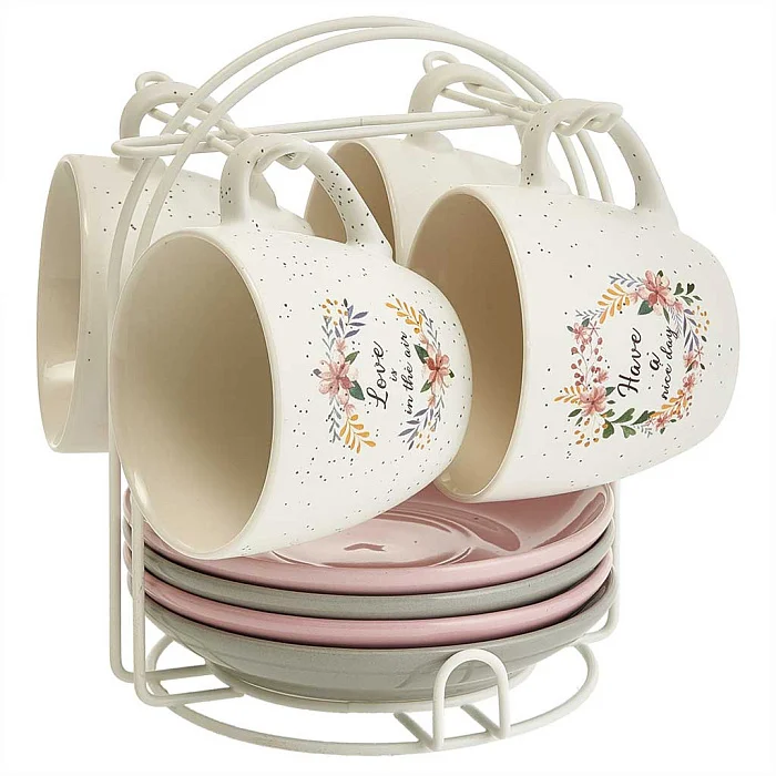 BEATRIX Чайный набор 8 предметов "Love" Ф11-004К/8