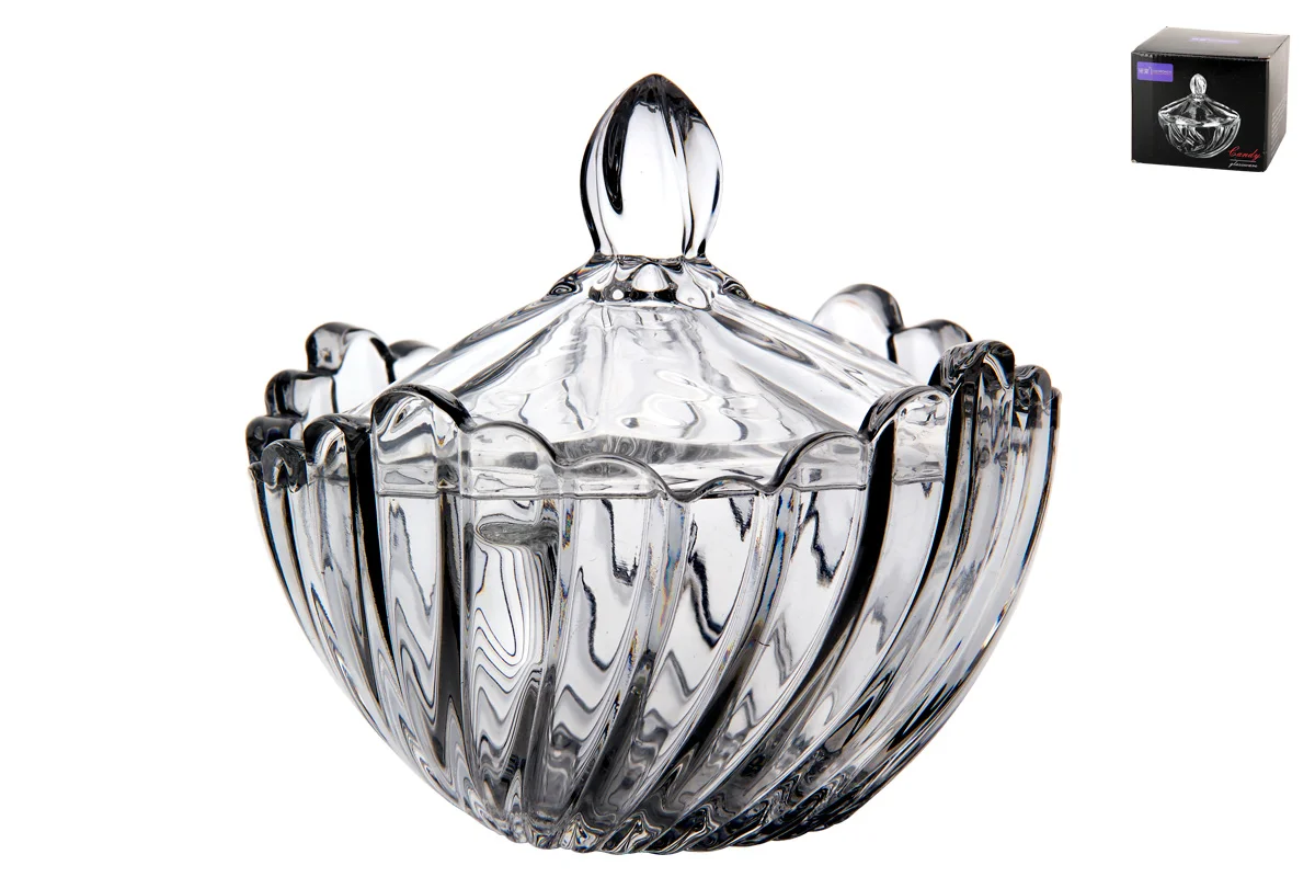 КОРАЛЛ Ваза с крышкой 12см GB1856LX-1