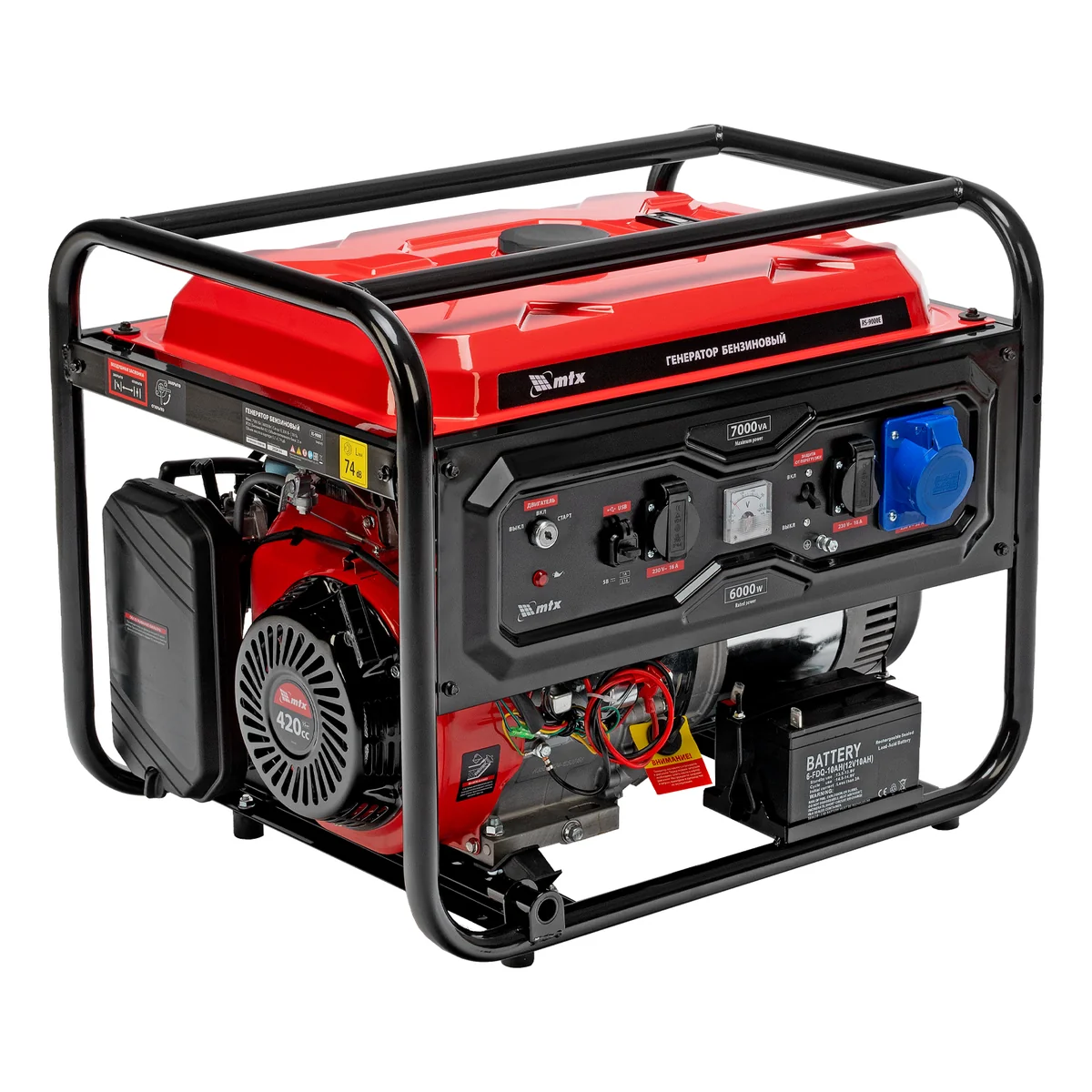 Matrix Генератор бензиновый RS-9000E, 7 кВт 946165