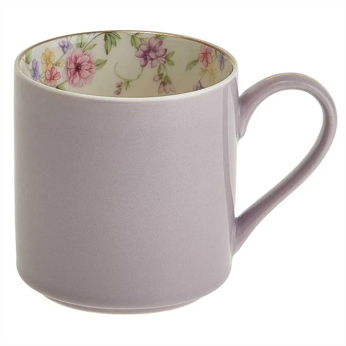 BEATRIX Кружка 360 мл Ф2-049L1 "Blossom Violet"