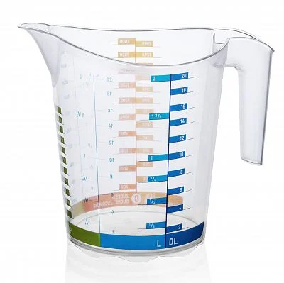 ЭЛЬФПЛАСТ Кружка мерная Домино 2,0 л 609