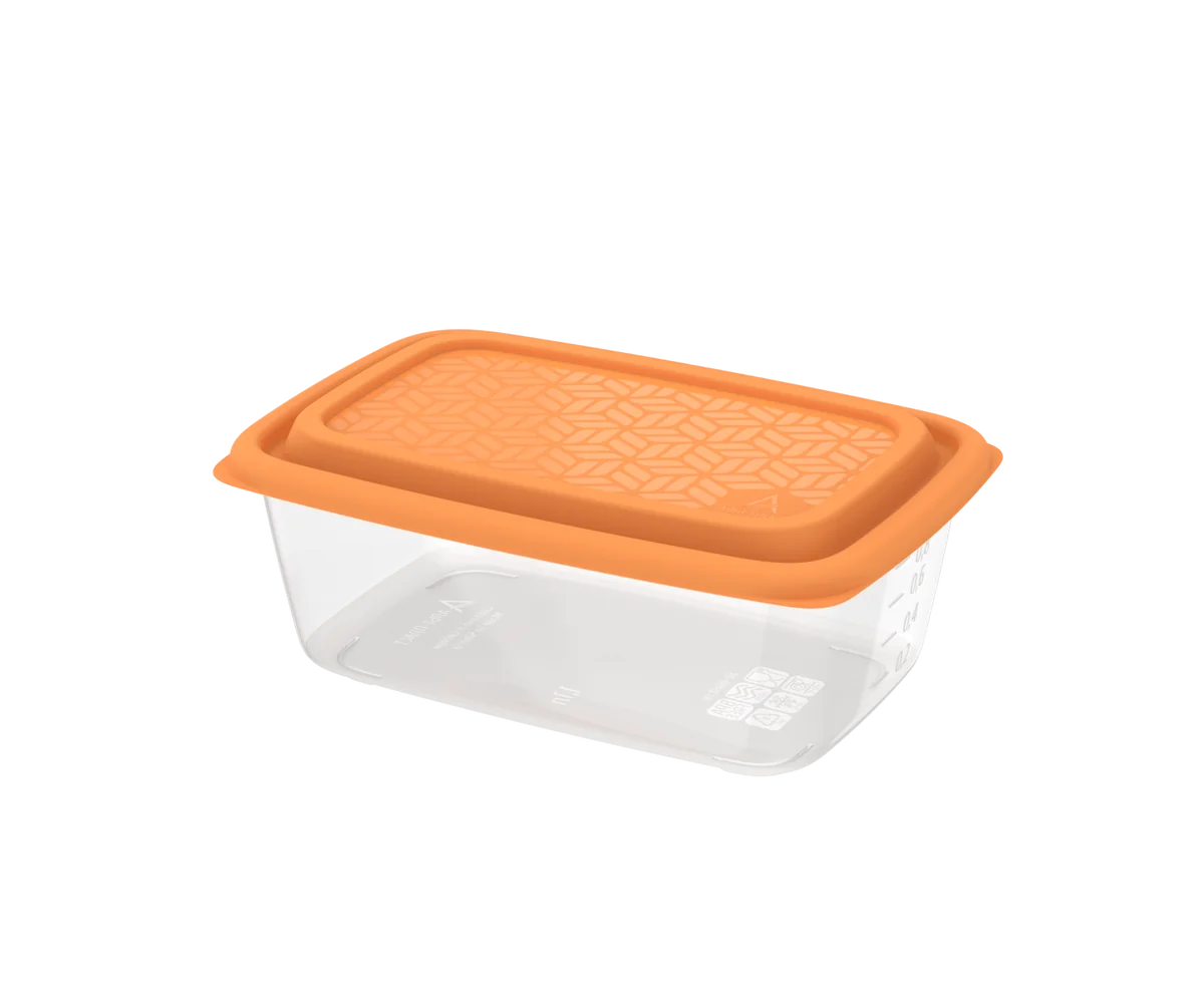 Альт-пласт Набор контейнеров для продуктов ГУРМАН №1 0,45л+0,45л+1,1л+1,5л АП 522