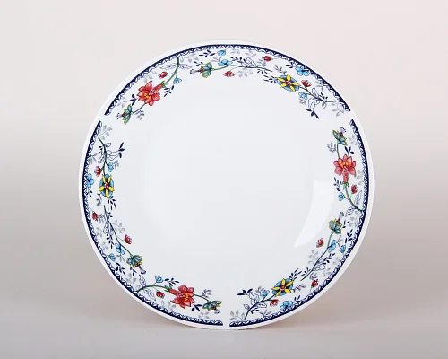 КОРАЛЛ Тарелка десертная 18см. Флорис ZX2312-7FP