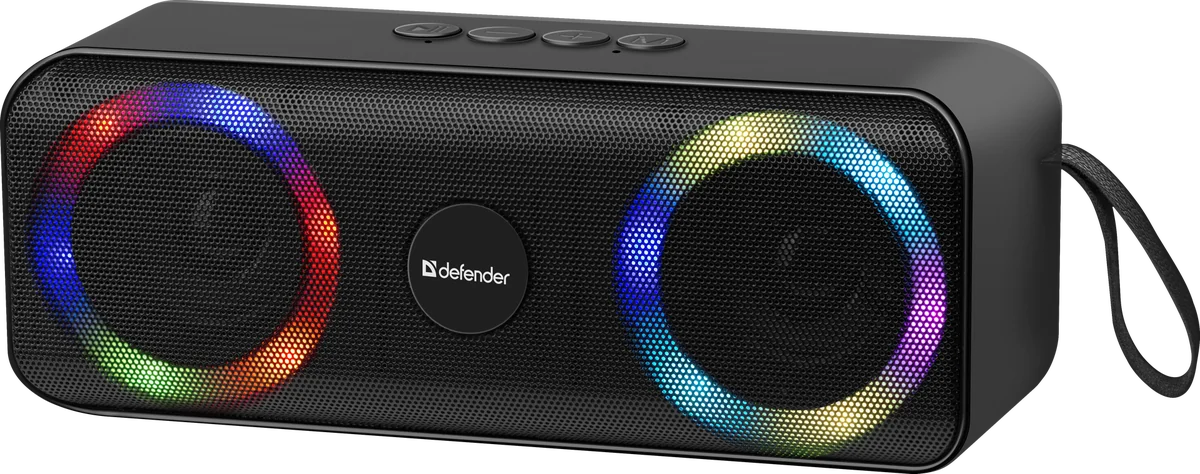 DEFENDER Акустическая система LIGHT/BT/FM/USB/TF/AUX Q1 65301