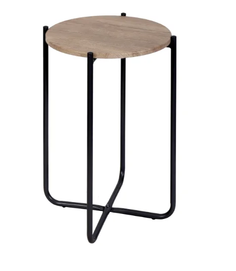 НИКА Стол кофейный HHST3/3 ель умбра/черный