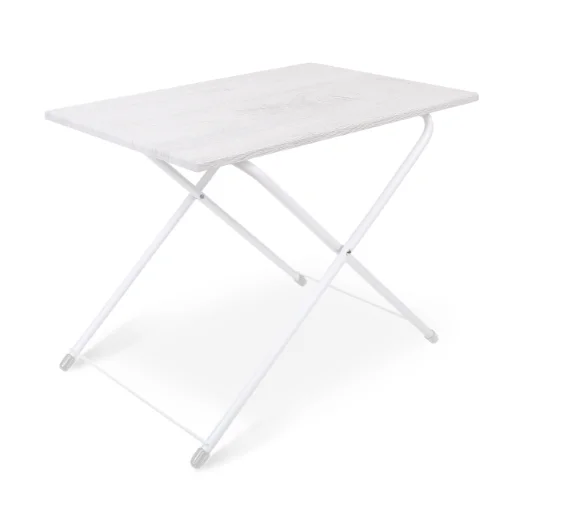 НИКА Стол складной HHTST/1 дуб дымчатый/матовый белый