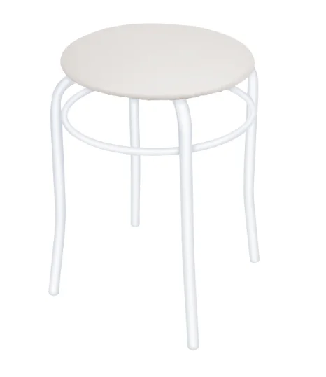 НИКА Табурет ТПР2/М молочный/матовый белый