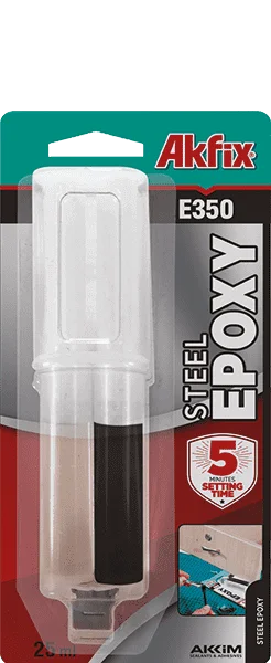 AKFIX Клей эпоксидный для стали 5 мин E350