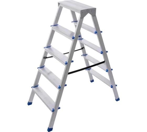 Stairs Стремянка оцинкованная двухсторонняя 5 ступеней OS205