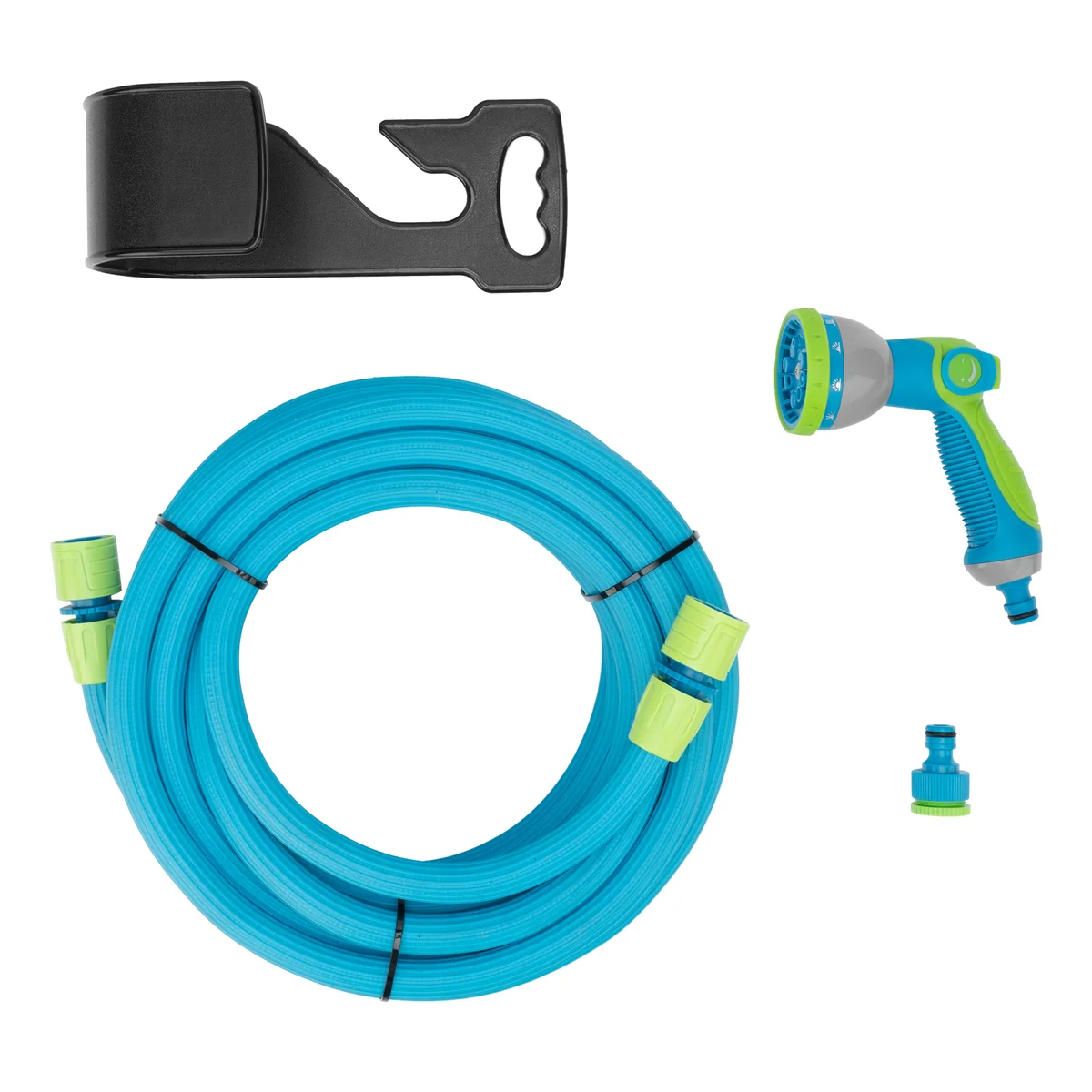 Palisad Набор поливочный, шланг 7,5-22,5м, пистолет 8 реж 67671
