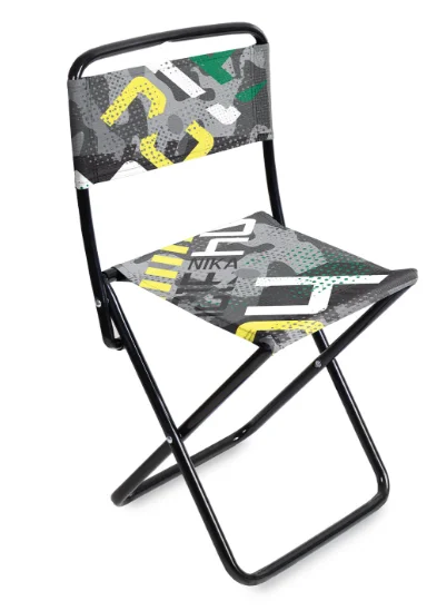 НИКА Стул складной походный ПС2/КЗ коллаж зеленый