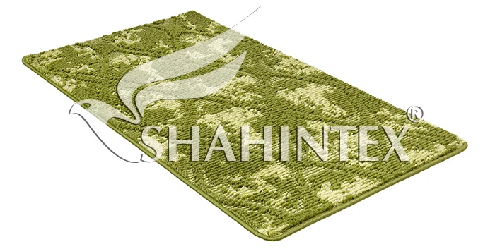 SHAHINTEX Коврик для туалета vintage SH V001 60*100 зеленый 52 00-00006328
